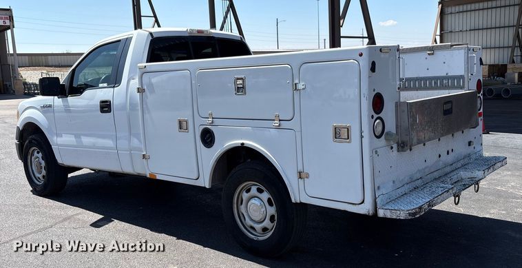 image for item EU4651 2011 Ford F150 utility bed pickup truck
