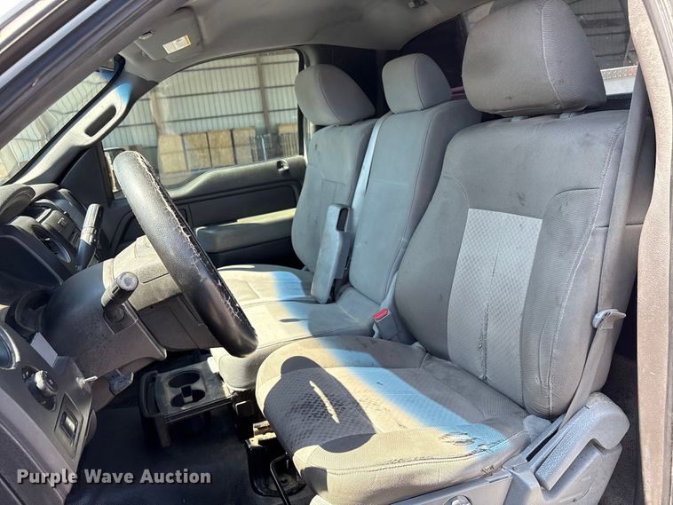 image for item EU4651 2011 Ford F150 utility bed pickup truck