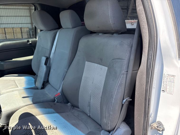 image for item EU4651 2011 Ford F150 utility bed pickup truck