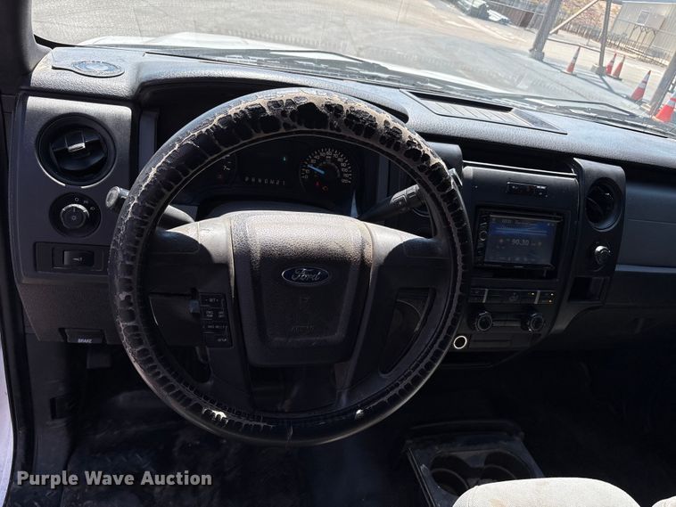 image for item EU4651 2011 Ford F150 utility bed pickup truck