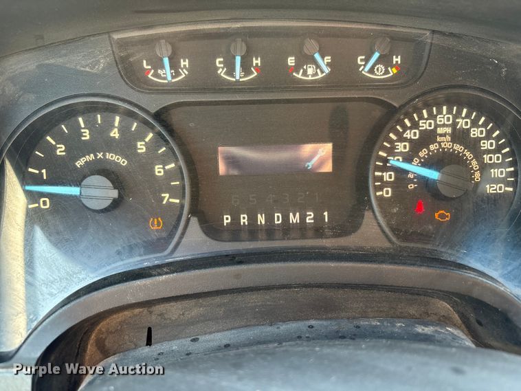 image for item EU4651 2011 Ford F150 utility bed pickup truck