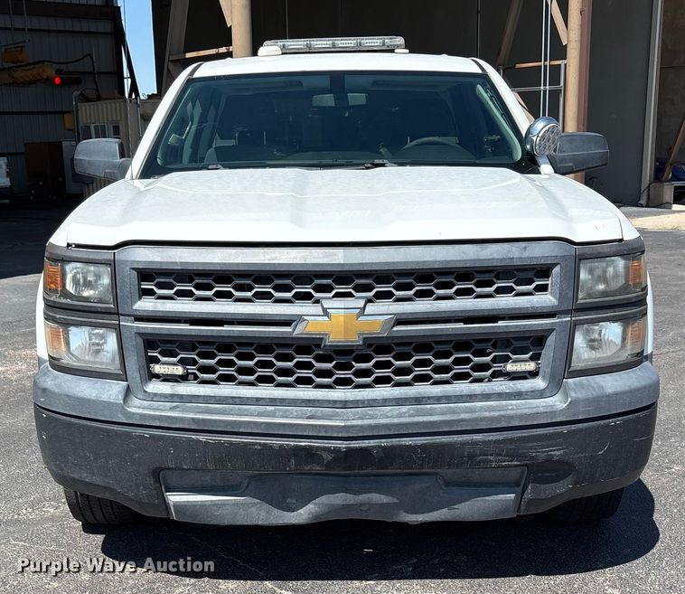 image for item EU4652 2014 Chevrolet Silverado 1500 Double Cab utility bed pickup truck