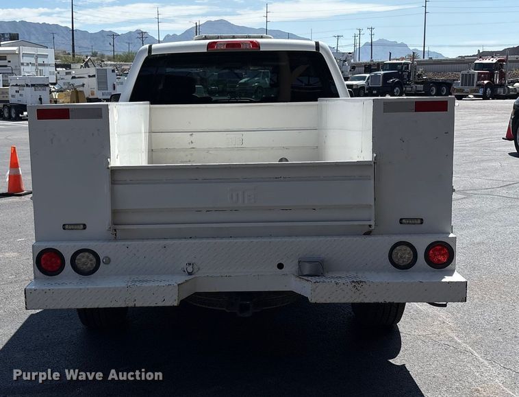 image for item EU4652 2014 Chevrolet Silverado 1500 Double Cab utility bed pickup truck