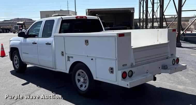 image for item EU4652 2014 Chevrolet Silverado 1500 Double Cab utility bed pickup truck