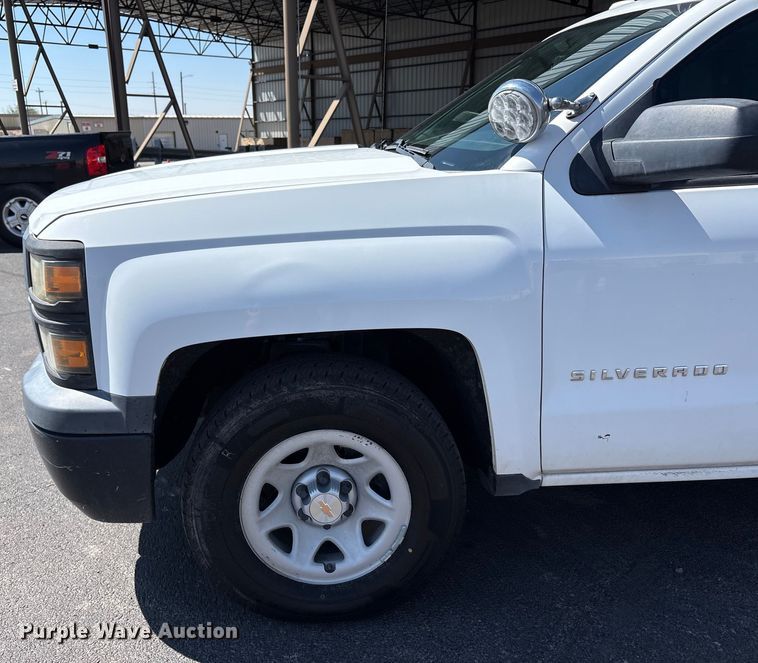 image for item EU4652 2014 Chevrolet Silverado 1500 Double Cab utility bed pickup truck