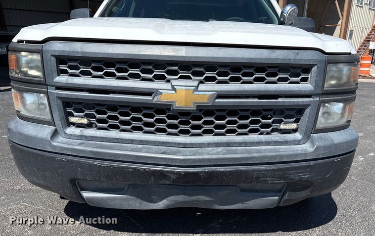 image for item EU4652 2014 Chevrolet Silverado 1500 Double Cab utility bed pickup truck