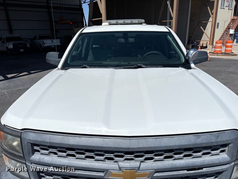 image for item EU4652 2014 Chevrolet Silverado 1500 Double Cab utility bed pickup truck