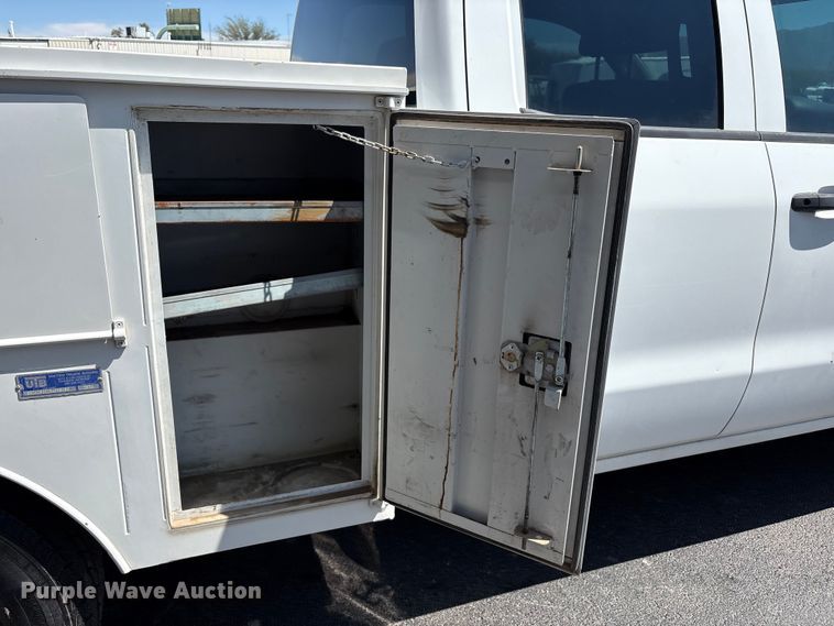 image for item EU4652 2014 Chevrolet Silverado 1500 Double Cab utility bed pickup truck