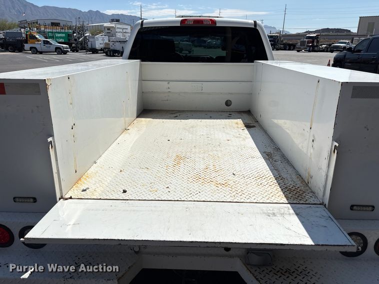 image for item EU4652 2014 Chevrolet Silverado 1500 Double Cab utility bed pickup truck