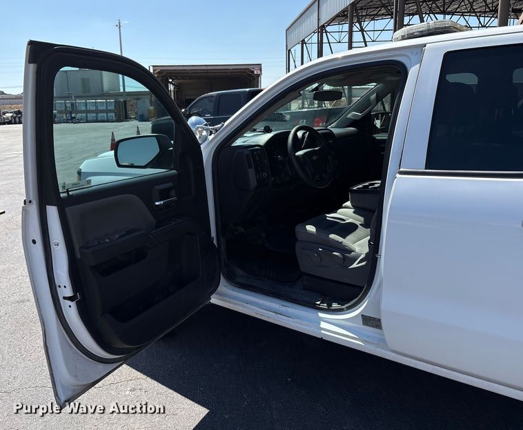 image for item EU4652 2014 Chevrolet Silverado 1500 Double Cab utility bed pickup truck