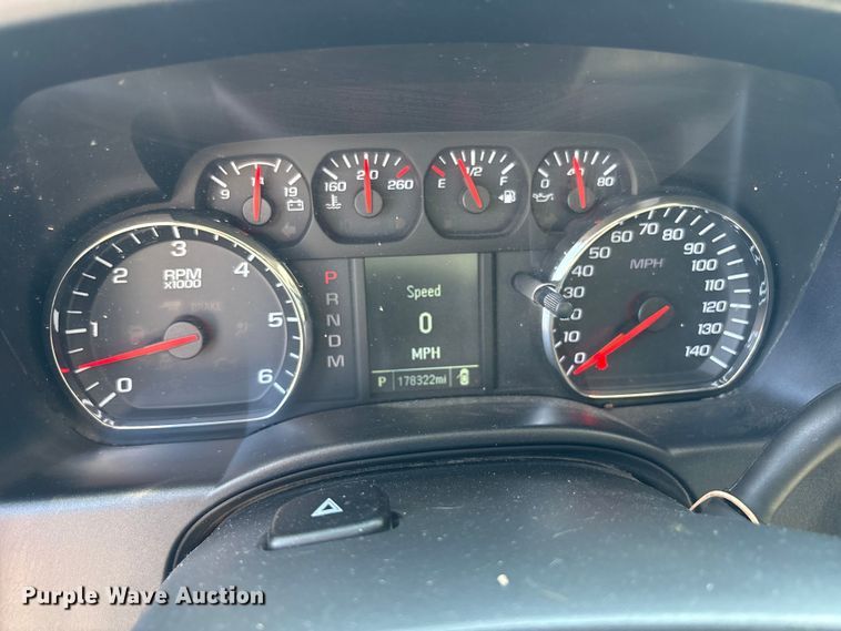 image for item EU4652 2014 Chevrolet Silverado 1500 Double Cab utility bed pickup truck