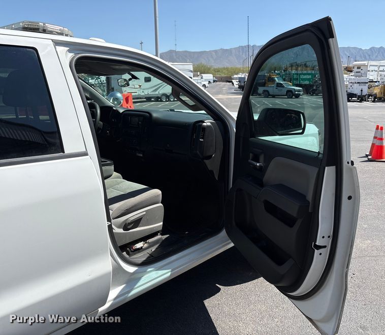 image for item EU4652 2014 Chevrolet Silverado 1500 Double Cab utility bed pickup truck