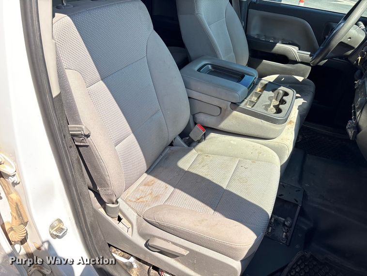 image for item EU4652 2014 Chevrolet Silverado 1500 Double Cab utility bed pickup truck