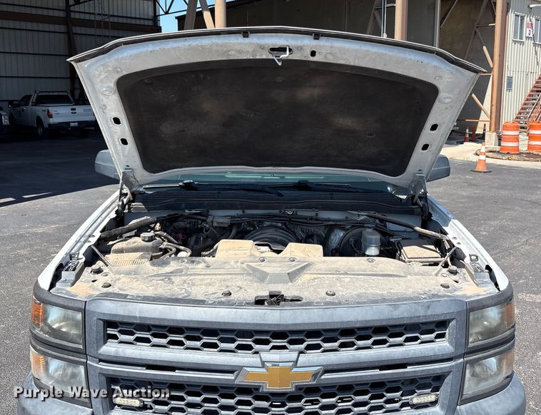 image for item EU4652 2014 Chevrolet Silverado 1500 Double Cab utility bed pickup truck