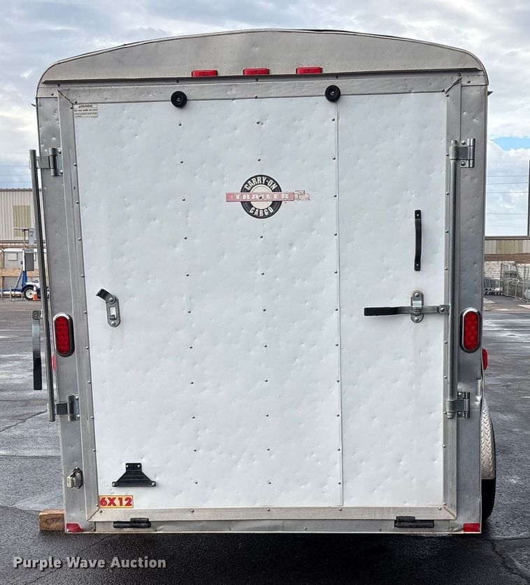 image for item EU4658 2008 Carry-On enclosed cargo trailer