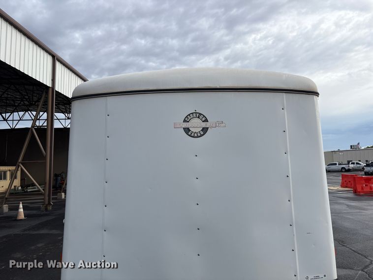 image for item EU4658 2008 Carry-On enclosed cargo trailer