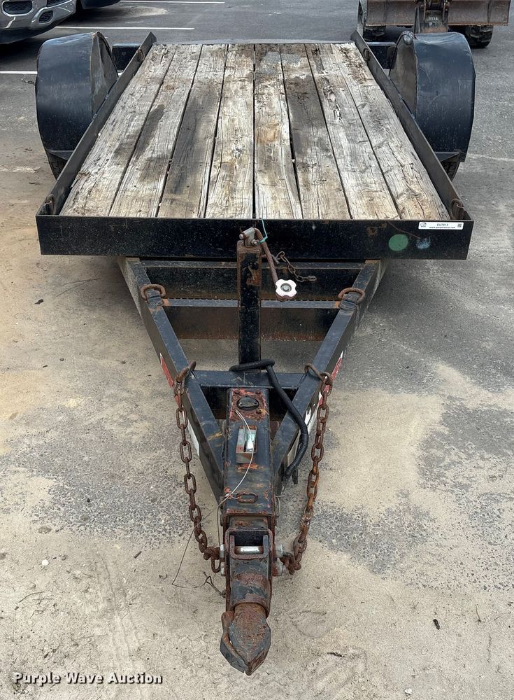 image for item EU7013 2016 tilt deck utility trailer