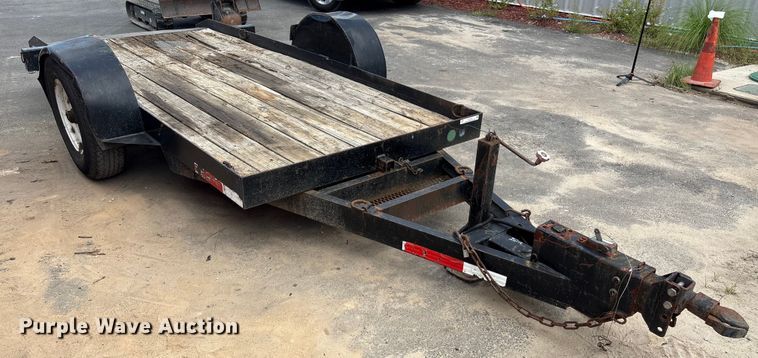 image for item EU7013 2016 tilt deck utility trailer