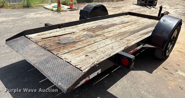 image for item EU7013 2016 tilt deck utility trailer