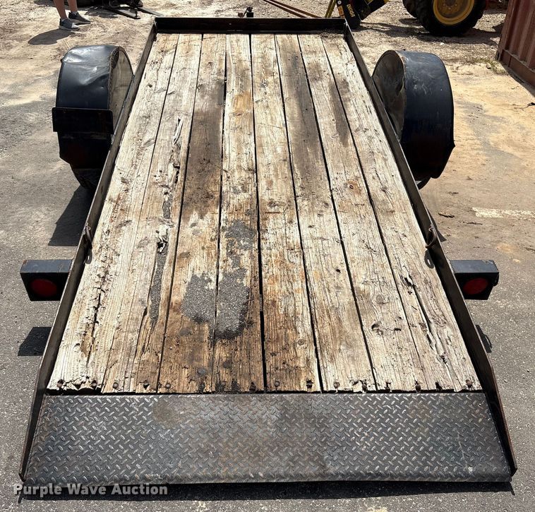 image for item EU7013 2016 tilt deck utility trailer