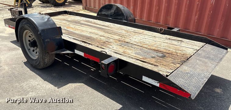 image for item EU7013 2016 tilt deck utility trailer