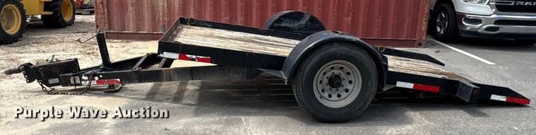 image for item EU7013 2016 tilt deck utility trailer