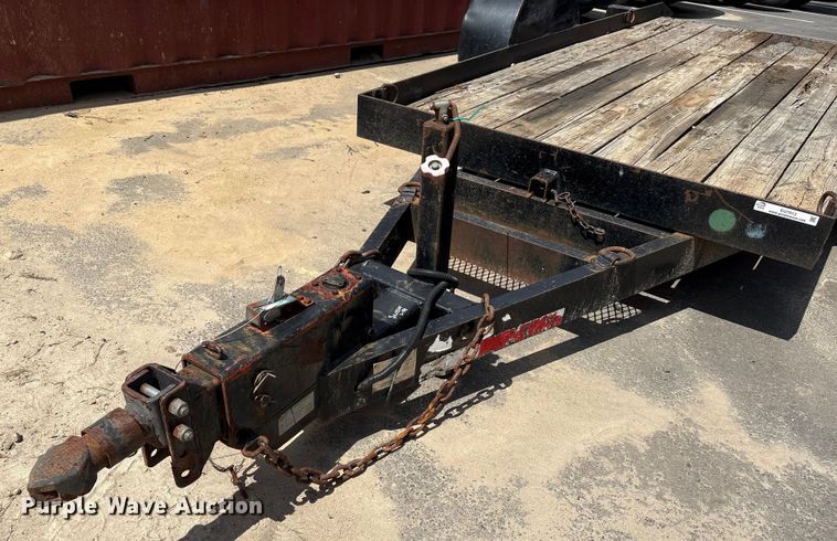 image for item EU7013 2016 tilt deck utility trailer
