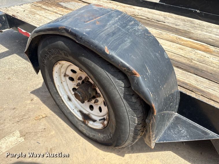 image for item EU7013 2016 tilt deck utility trailer