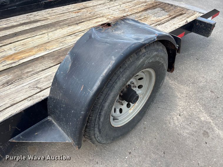 image for item EU7013 2016 tilt deck utility trailer