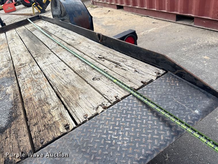 image for item EU7013 2016 tilt deck utility trailer