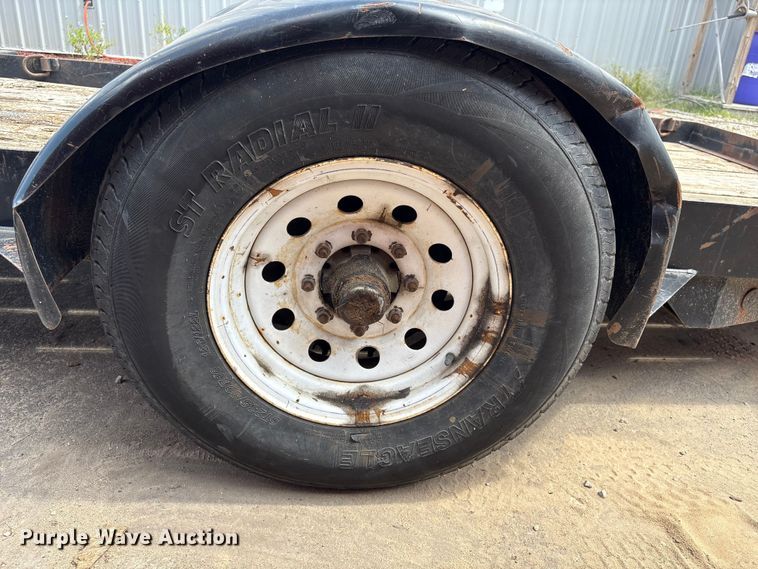 image for item EU7013 2016 tilt deck utility trailer