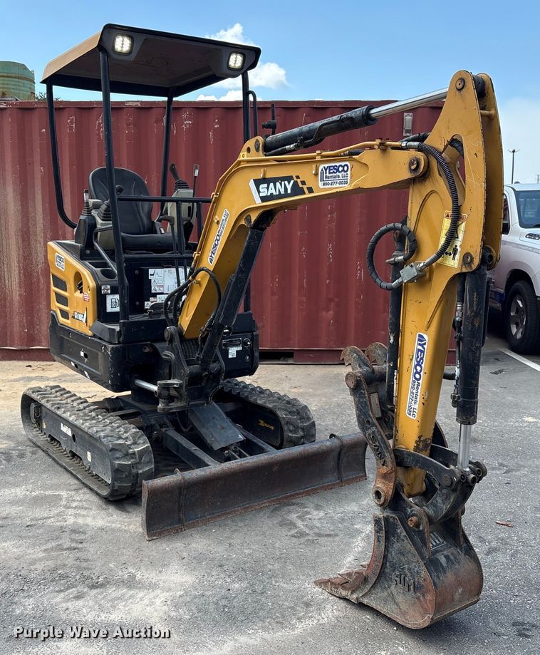 image for item EU7014 Sany SY16C mini excavator