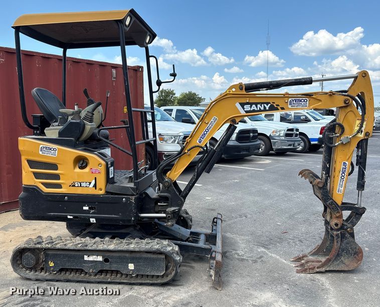 image for item EU7014 Sany SY16C mini excavator