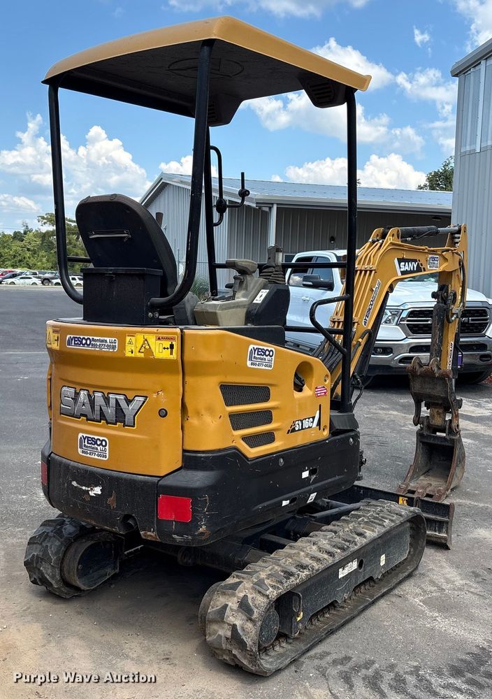 image for item EU7014 Sany SY16C mini excavator