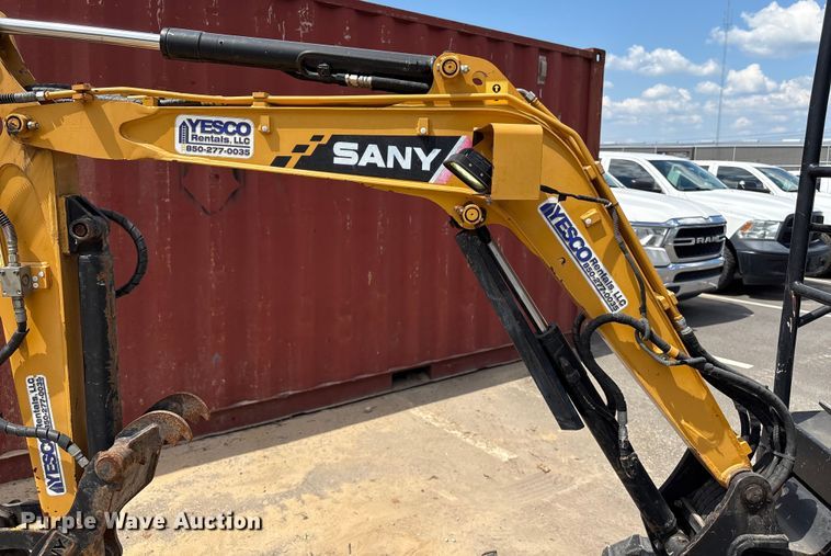 image for item EU7014 Sany SY16C mini excavator