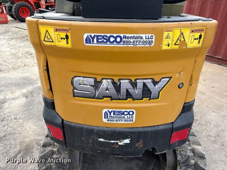 image for item EU7014 Sany SY16C mini excavator