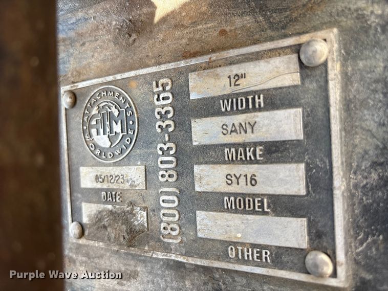 image for item EU7014 Sany SY16C mini excavator