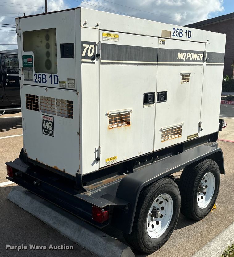 image for item EU7020 2010 Multiquip DH-07501 generator