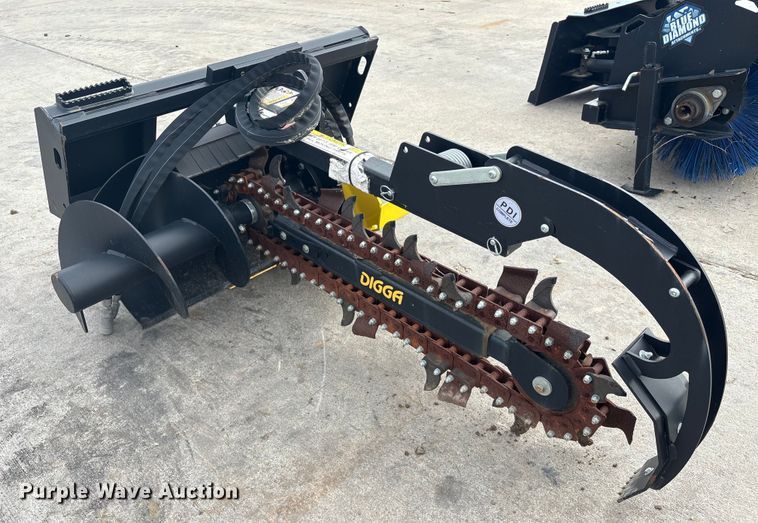 image for item EU7023 Digga BFT-000017 skid steer trencher