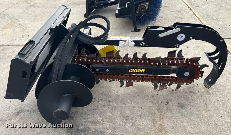 image for item EU7023 Digga BFT-000017 skid steer trencher