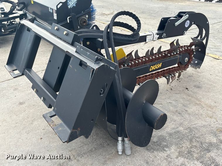 image for item EU7023 Digga BFT-000017 skid steer trencher