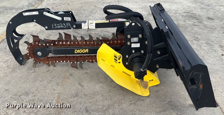 image for item EU7023 Digga BFT-000017 skid steer trencher