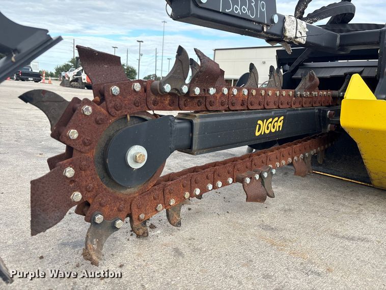 image for item EU7023 Digga BFT-000017 skid steer trencher