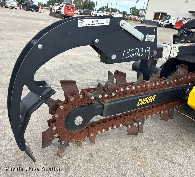 image for item EU7023 Digga BFT-000017 skid steer trencher