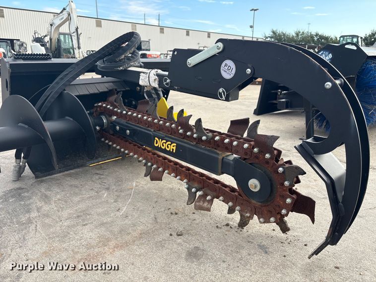 image for item EU7023 Digga BFT-000017 skid steer trencher