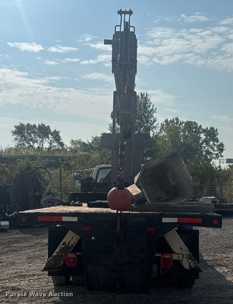 image for item EV1854 1990 Ford F700 crane truck