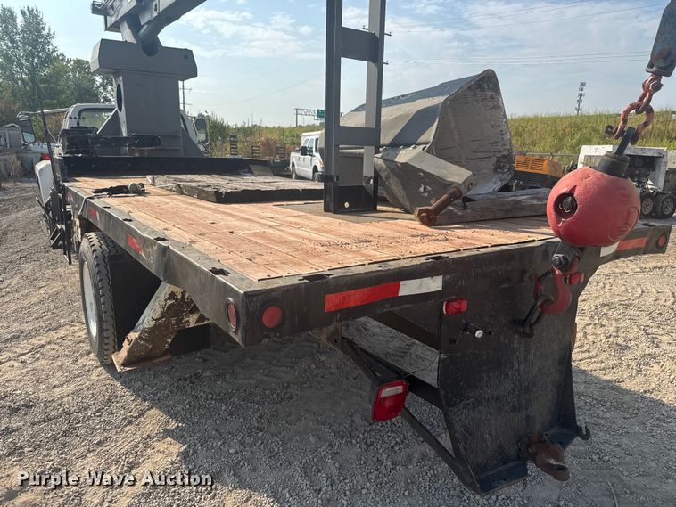 image for item EV1854 1990 Ford F700 crane truck