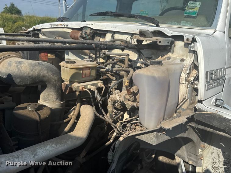 image for item EV1854 1990 Ford F700 crane truck