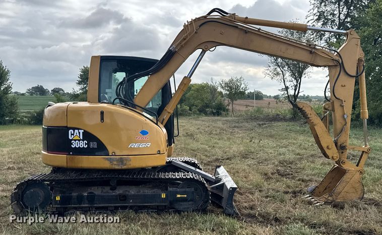 image for item EV1881 2008 Caterpillar 308C mini excavator