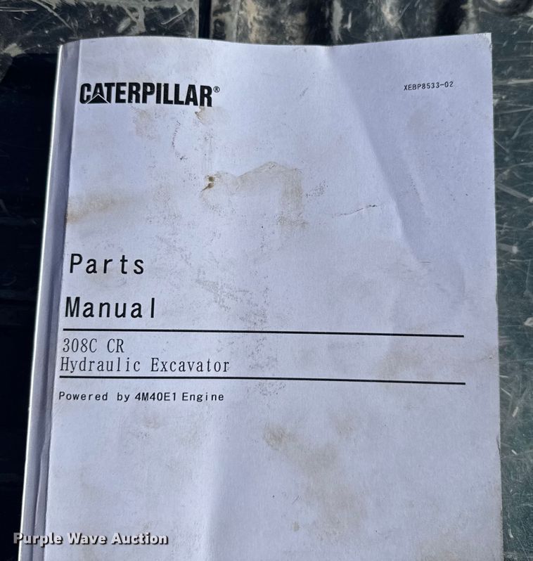 image for item EV1881 2008 Caterpillar 308C mini excavator